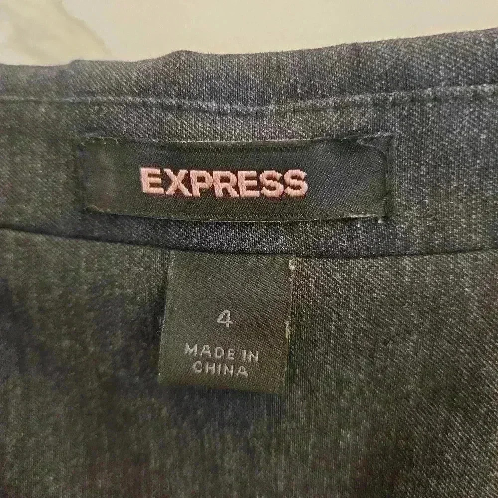Express One Button Single Breasted Stretch Tailor… - image 6
